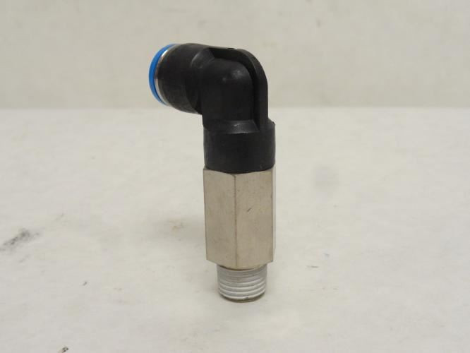 Festo QSLL-1/4-10; Lot-2 Long L-Fitting 153082; 10mm x R1/4