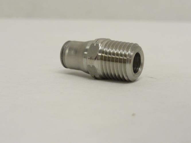 Legris 3805 56 14; Lot-2 Male Connector; 1/4" Tube x 1/4MNPT