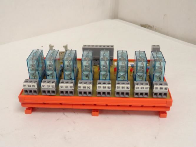 Entrelec 20066-20; Relay Interface Module; 24VAC/DC; 8-Pos