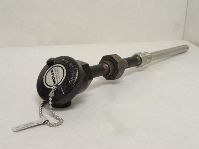 Watlow AT-2003480; Temperature Probe SS; 3/4" OD x 8" Long Shaft