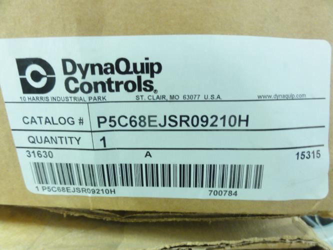 Dynaquip P5C68EJSR09210H; Ball Valve; 2" NPT; 1005/451 In Lbs