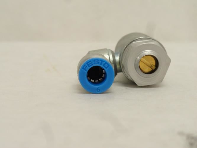 Festo GRXA-1/4-QS-6-D; Flow Control Valve 6mm PTC 195813
