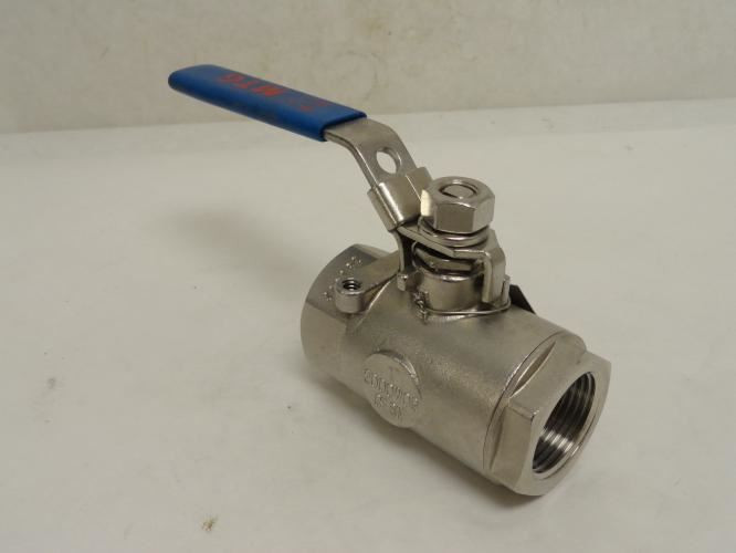 MTG- M2007AR-SS; Inline Ball Valve; SS-316; 1NPT; 2000WOG