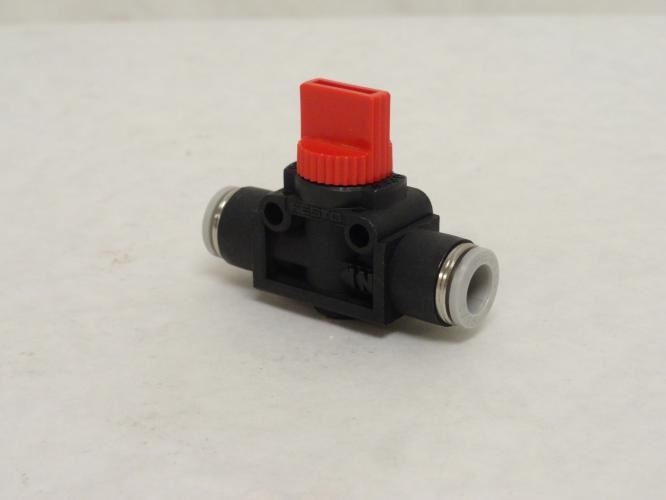 Festo HE-3-QS-5/16-U; Manual Shut-Off Valve 153977; 5/16" PTC