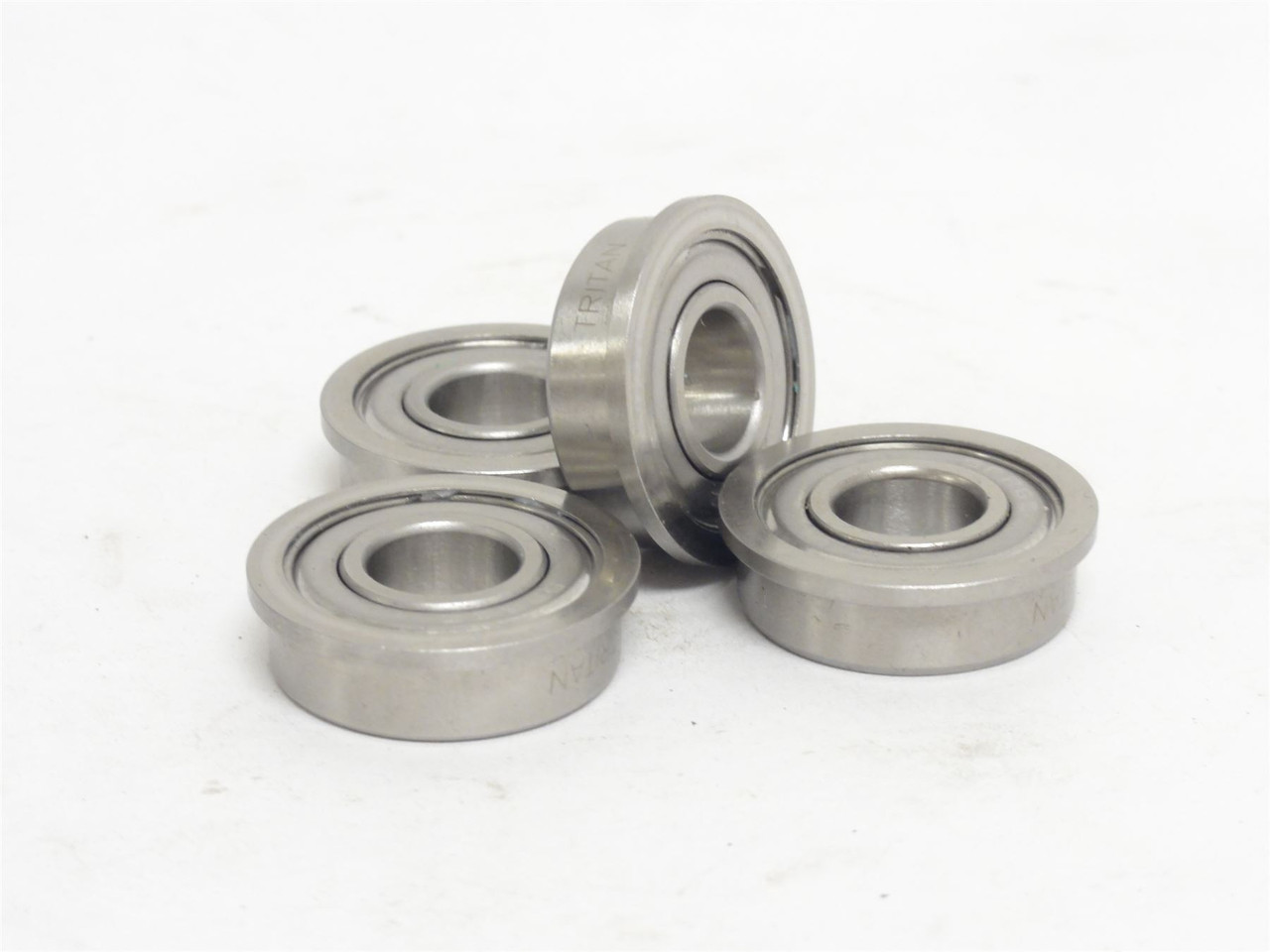 MFG- SFR6-ZZ; Lot-4 Flanged Ball Bearing 3/8"ID x 7/8"OD
