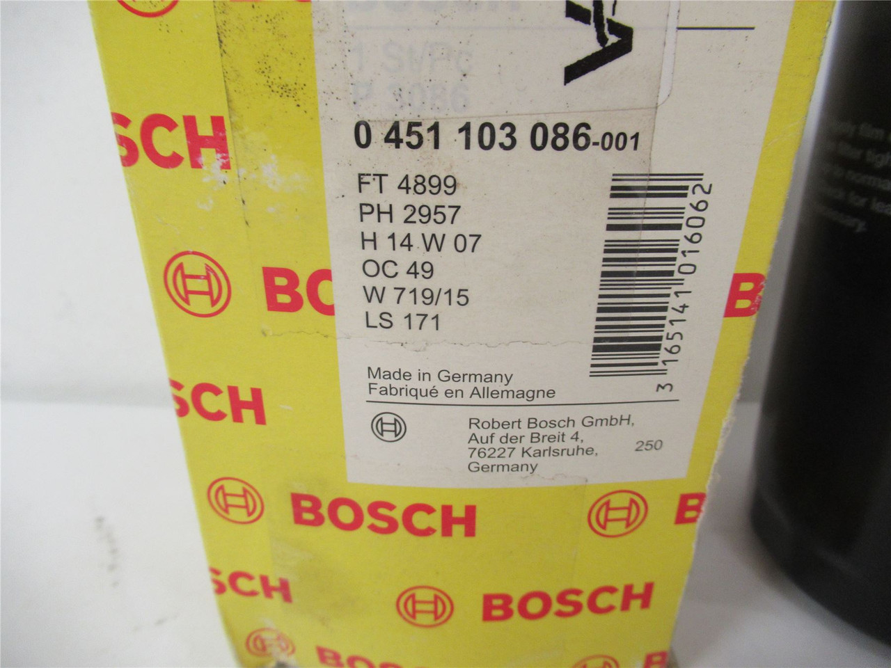 Bosch 0-451-103-086; Oil Filter