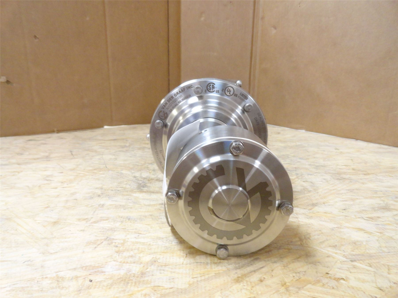 VanderGraaf TM127A25-410NB-STM; Drum Motor; 15" Belt Width