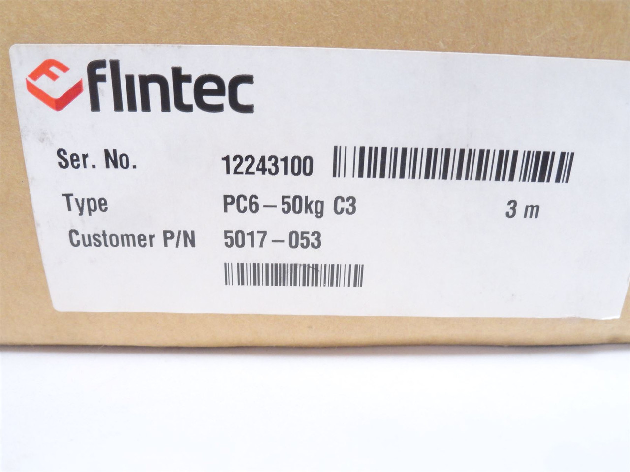 Flintec PC6-50KG C3; Single Point Load Cell; SS; 50KG