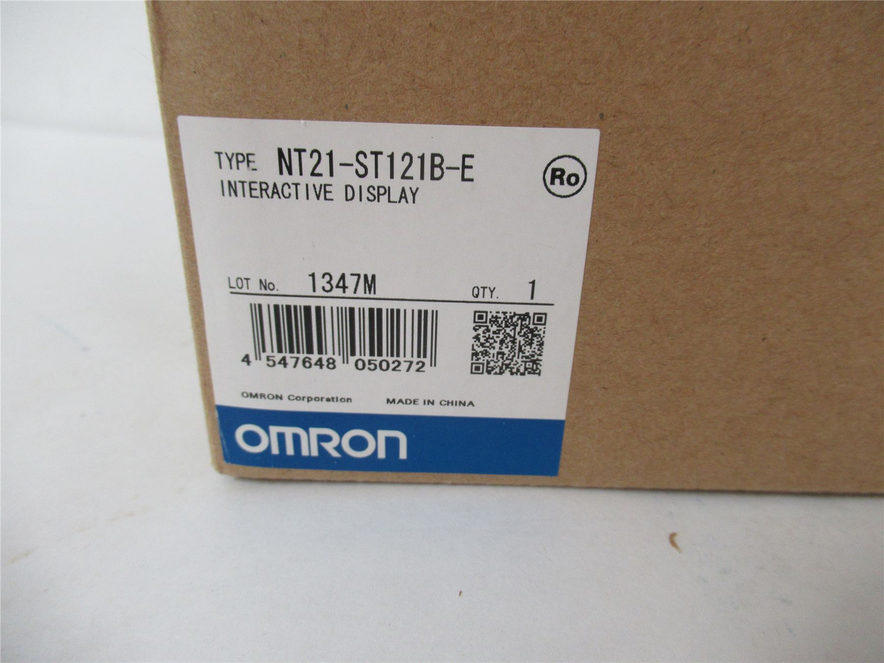 Omron NT21-ST121B-E; Touch Panel 5.2"  Display 24VDC 7W Max