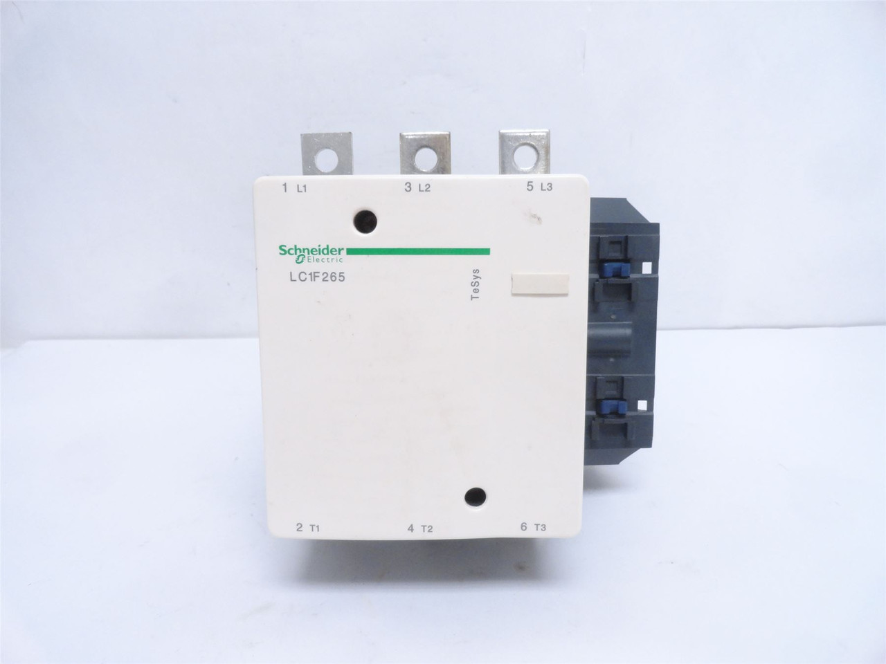 Schneider LC1-F265; Contactor Body; No Coil; 265A; 3P; 600VAC