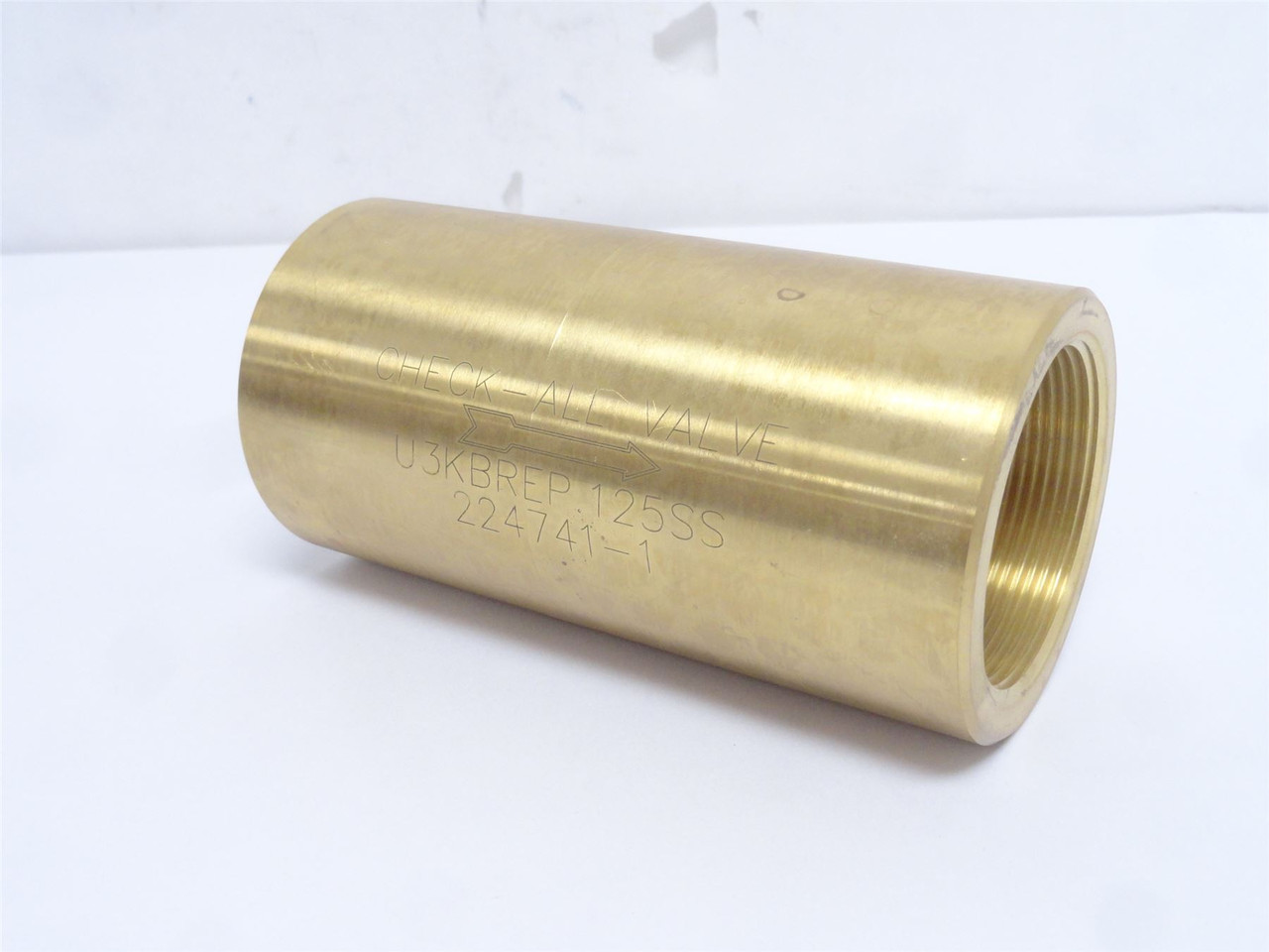 Check-All  U3KBREP125SS; Brass Check Valve 224741-1; 2NPT