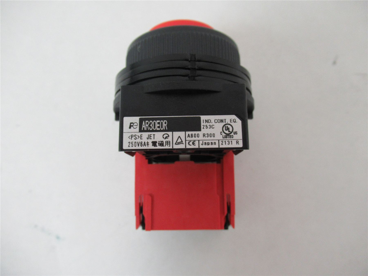 Satima AR30E0R-01R; Pushbutton Extended Momentary Red 22mm