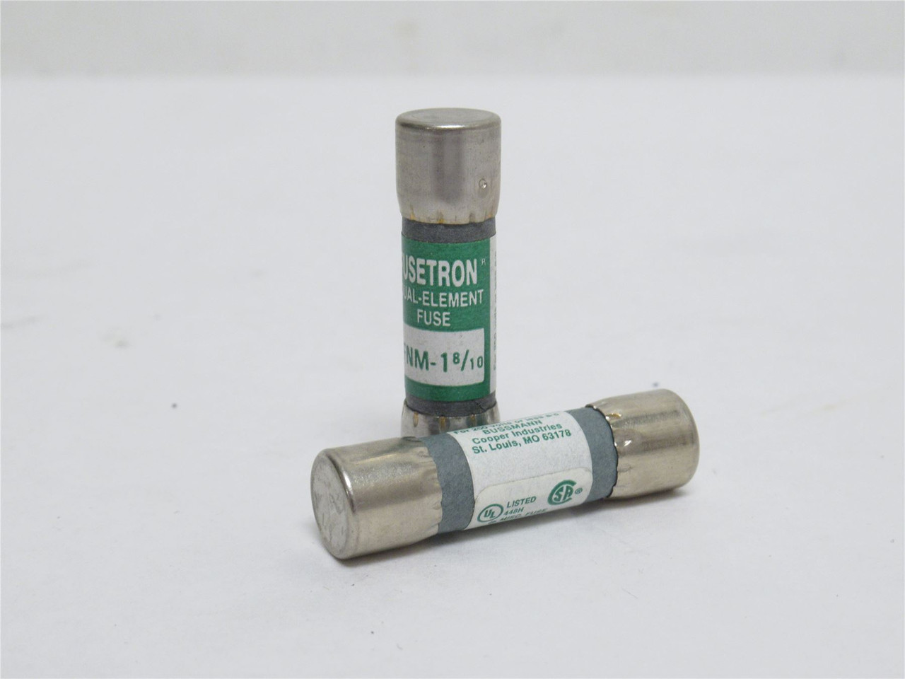 Bussmann FNM-1-8/10; Lot-2 Time Delay Fuses; 1-8/10 Amps; 250V
