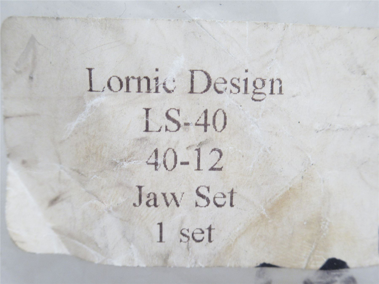 Lornic Design LS-40-12; Jaw Set; Stainless Steel