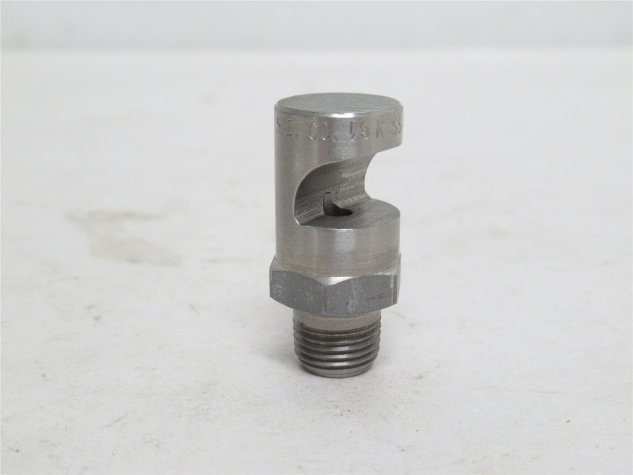 Spraying Systems 1/8KSS15; FloodJet Spray Nozzle; SS; 1/8NPT