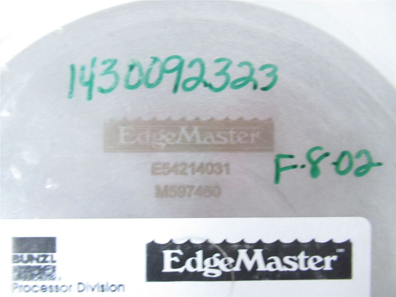 Bunzl E54214031; Edgemaster Bvl Cir Blade