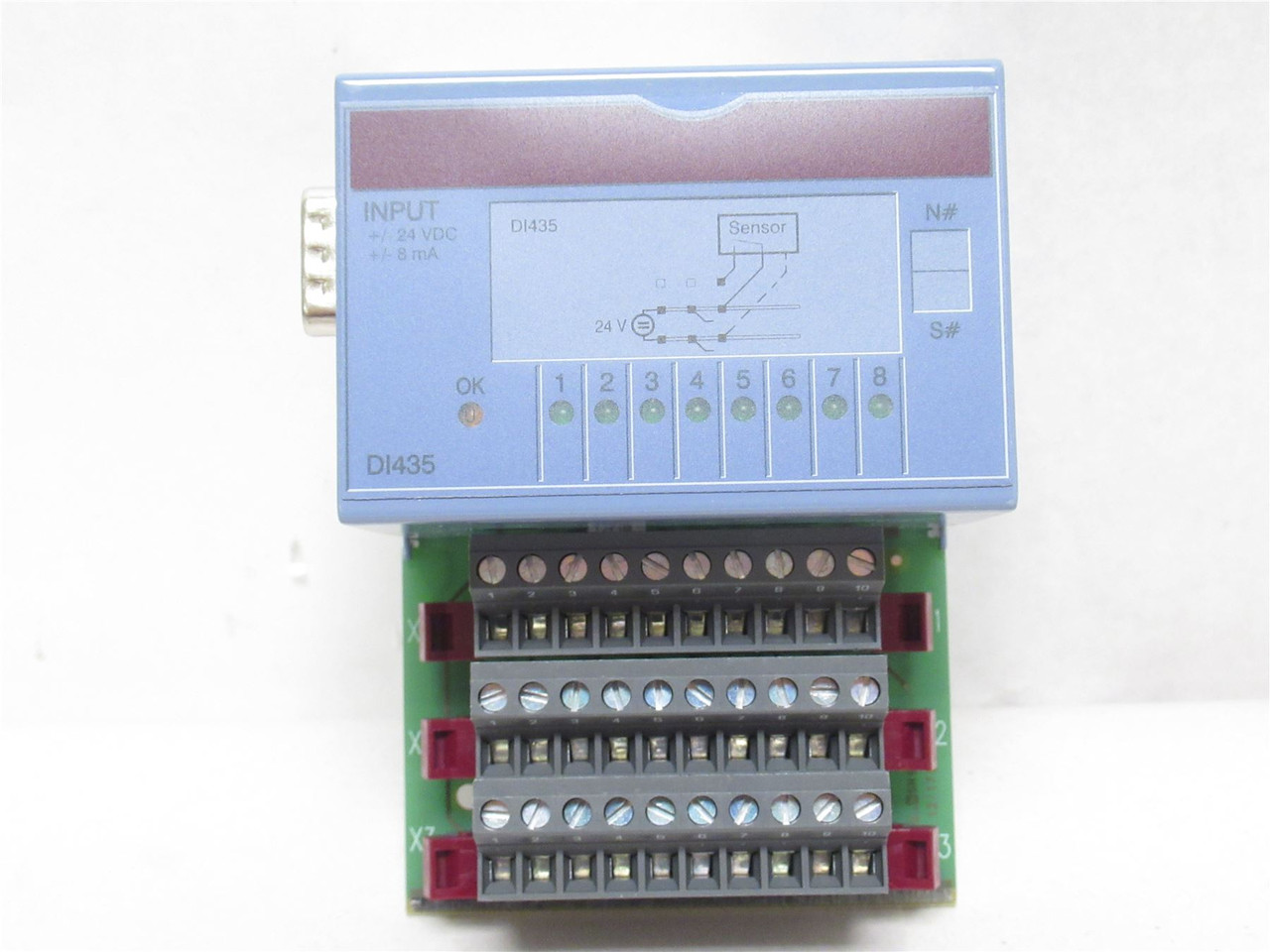 B+R 7DI435.7; Digital Input Module; 24VDC; 8-Inputs