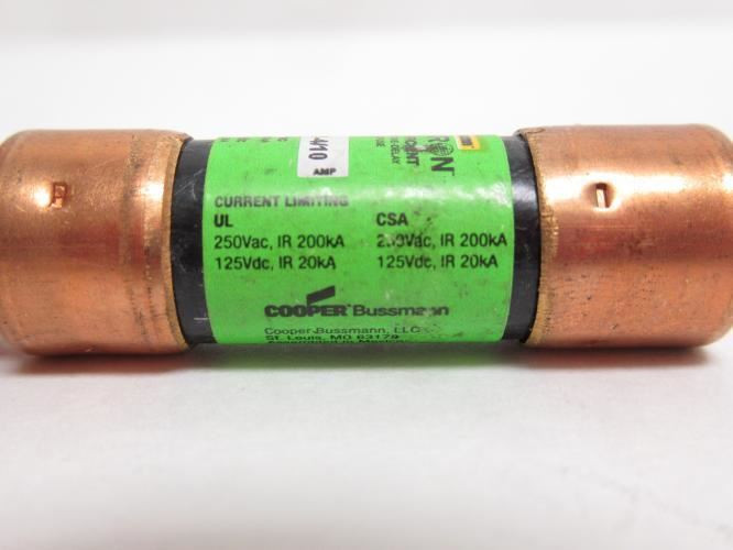 Bussmann FRN-R-1-4/10; Time Delay Fuse; 1-4/10A; 250VAC; 15VDC