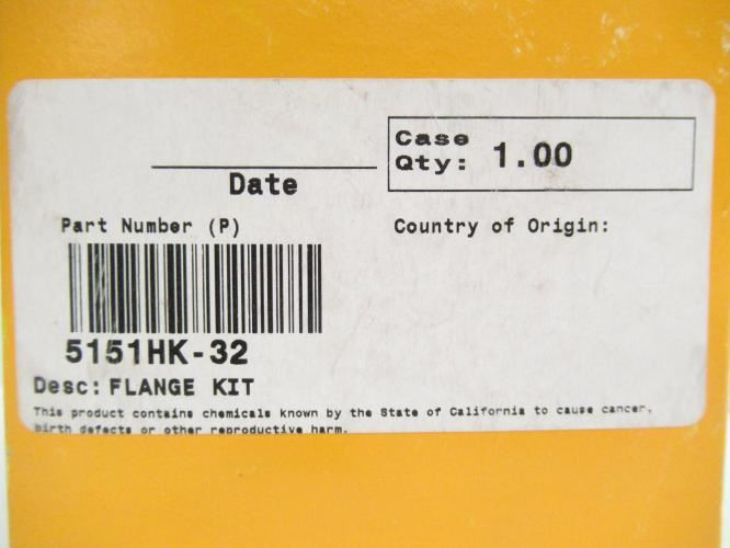 Parker 5151HK-32; Code 61 SAE Flange Kit; 2"