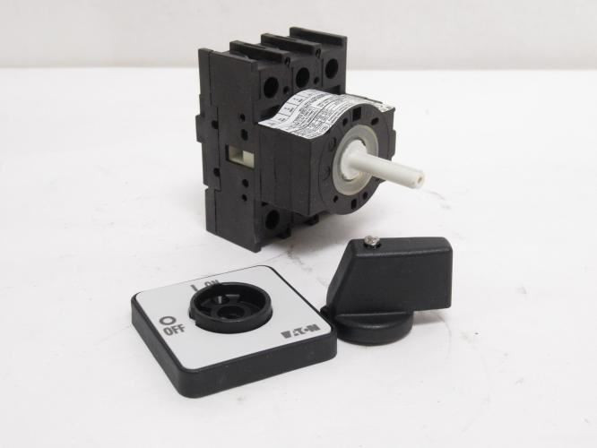 Eaton P1-25/E; Disconnect Switch; 3P; 690V; 25A; Front Mount