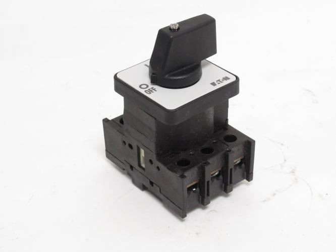 Eaton P1-25/E; Disconnect Switch; 3P; 690V; 25A; Front Mount
