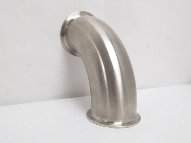 Industry-Std 11D016; Elbow; 90Deg; SS-304; 3" Clamp