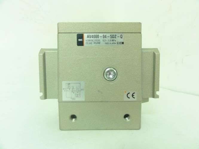 SMC AV4000-04-5DZ-Q; Soft Start Valve; 24VDC; 0.2-1.0MPa