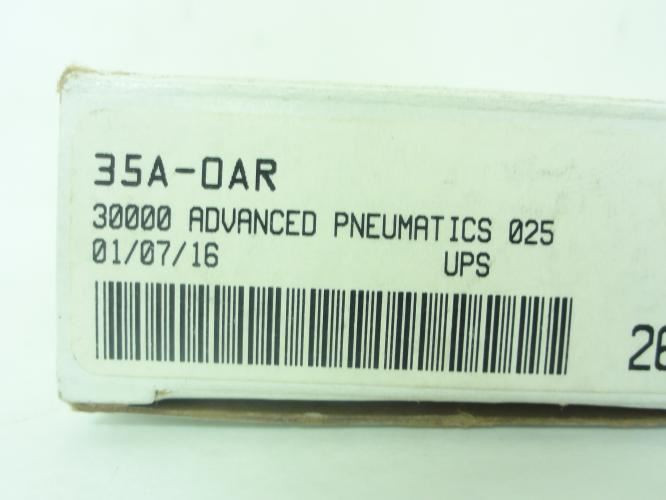 MAC 35A-0AR; Solenoid Valve; 1-Port; W/ Adjustment Knob