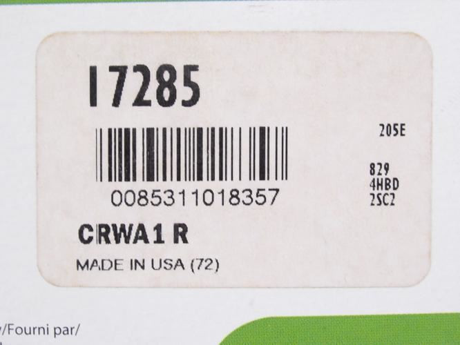 CR 17285; Double Lip Oil Seal; 1-3/4"ID x 2-7/16"OD