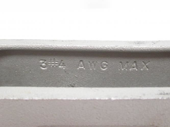 OZ Gedney 0ZGTB100A; Conduit Body 1" Threads; Aluminum; Type: TB