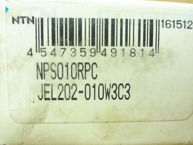 NTN NPS010RPC; Insert Ball Bearing 5/8" ID x 40mm OD