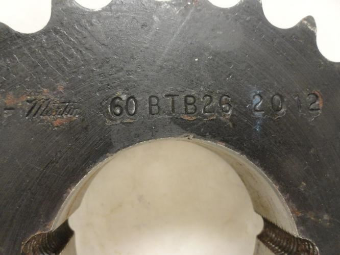 Martin 60BTB26 2012; Bushed Chain Sprocket # 60; 26Teeth