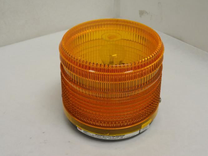 Federal Signal 141-36V; Strobe Warning Light; Amber; 36VDC; 33W