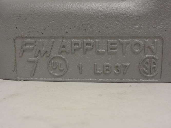 Appleton LB37; Conduit Body; Type: LB; 1 FNPT; Form 7