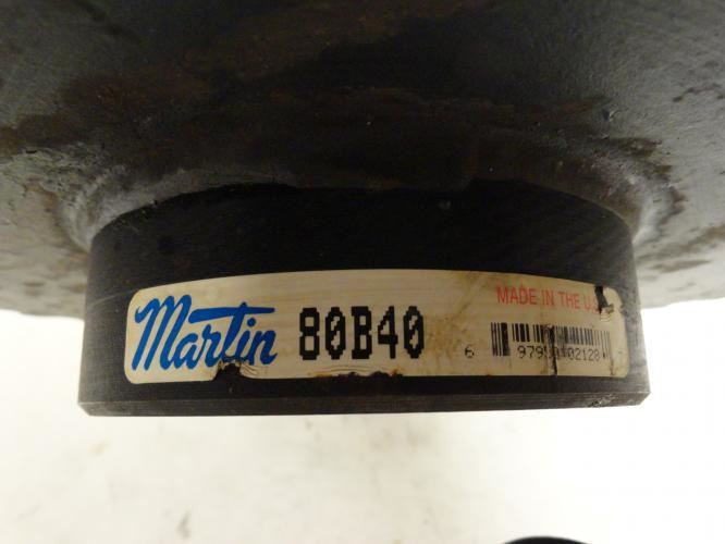Martin 80B40-1-1/4; Sprocket # 80; 40Teeth 1-1/4"ID; NO KEYWAY
