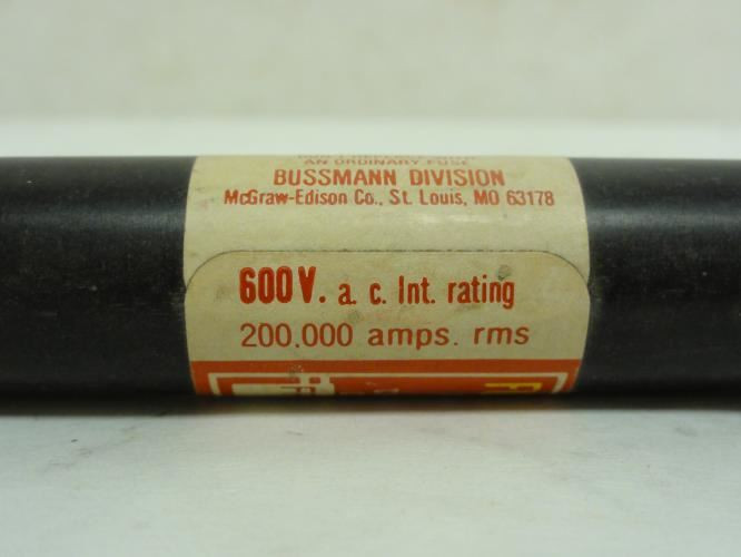 Bussmann FRS-R-3-2/10; Fusetron Time Delay Fuse; 3.2A; 600VAC