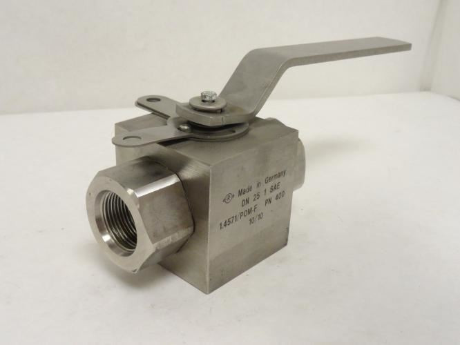 Roetelmann PN400; Shut Off Valve; SS; 1FNPT; DN-25-1