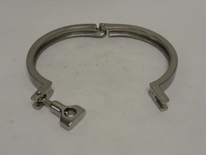 Dixon 13MHHM500; Single Pin Heavy Duty Clamp; SS; Size: 5"