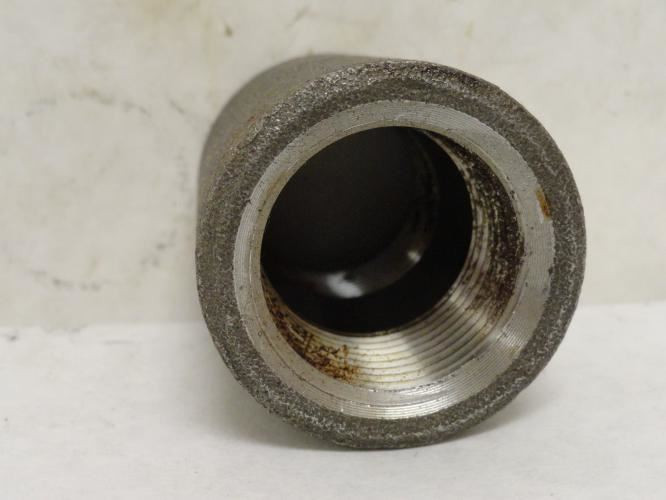 Industry-Std 1LBY7; Striaght Pipe Coupler 1NPT Black Steel