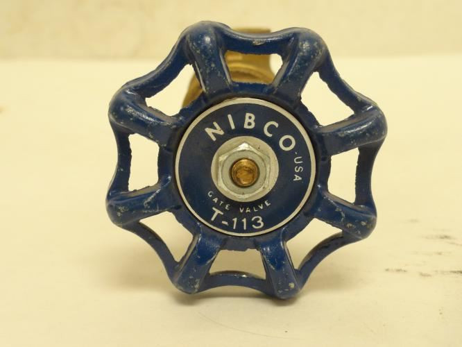Nibco NL0J005; Bronze Gate Valve T-113; 3/8NPT; Non-Rising