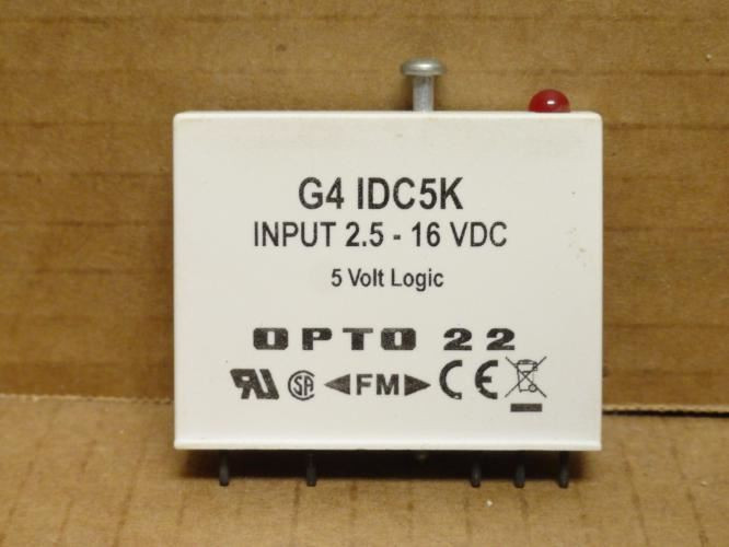Opto 22 G4 IDC5K; I/O Module 2.5~16 VDC; 5V Logic
