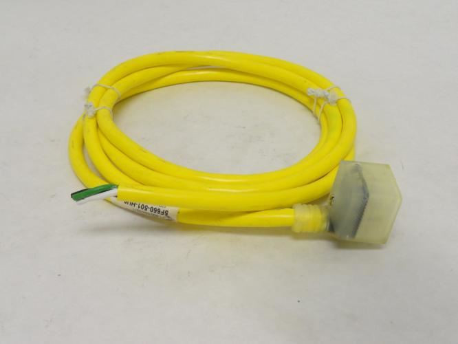 Canfield 5F660-501-HU0; Solenoid Connector; 120VAC; 6' Long