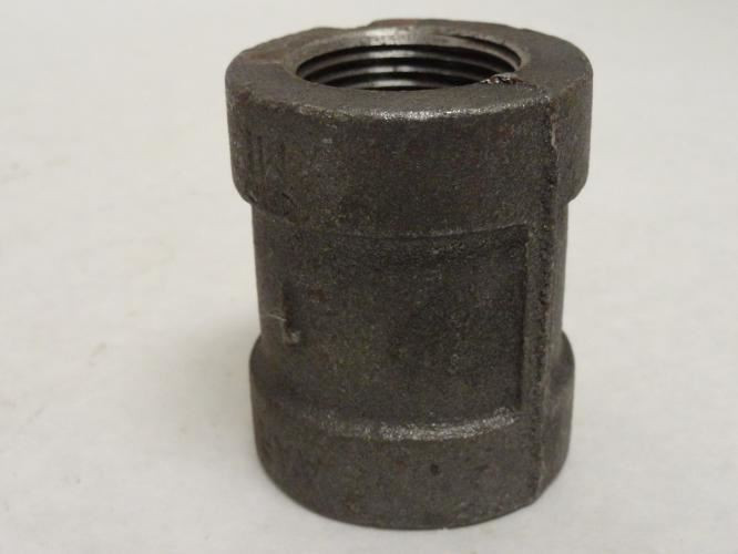 Anvil 361156003; Striaght Pipe Coupler; 1NPT; Black Steel
