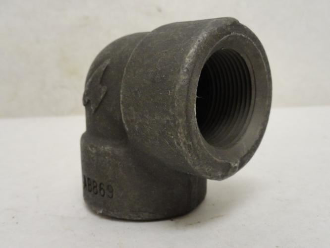 Anvil 361101405; Black Steel Pipe Elbow; 90Deg; 1-1/4 NPT