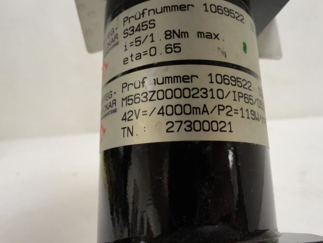 Weber EV1133467; Gearmotor Assy 1320157; 4000mA; IP65