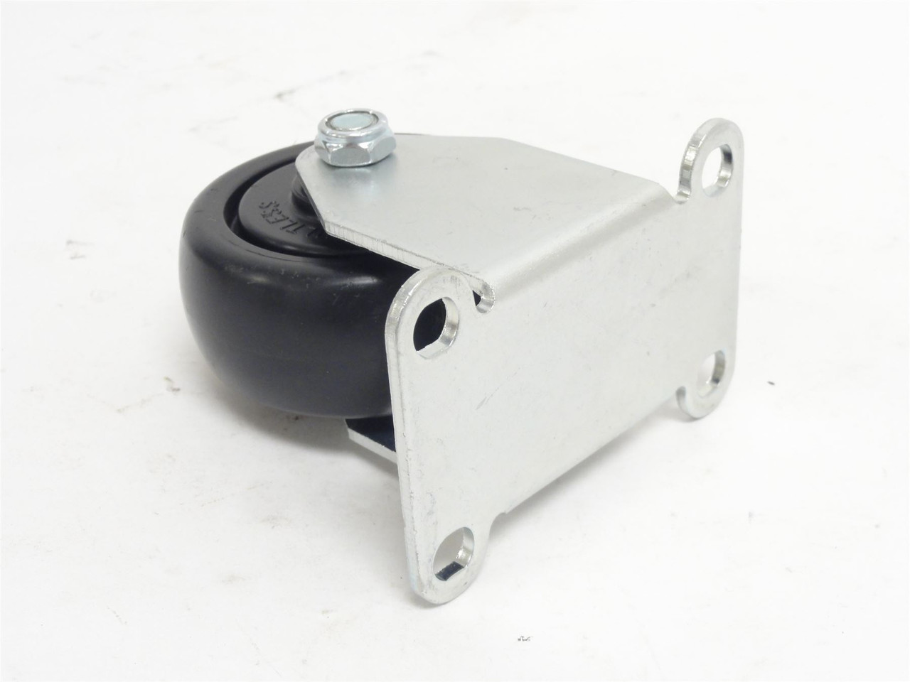 Faultless Castor 7700-3; Rigid Plate Castor; 3" x 1-1/4"