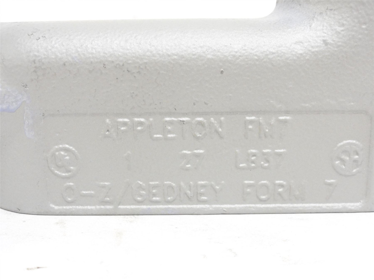 Appleton LB37; Conduit Body; Type: LB; 90Deg; Size: 1FNPT
