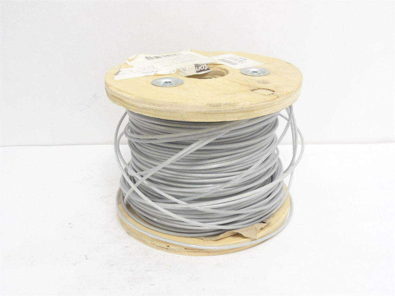 Dayton 2VJF8; Roll-400; Galvanized Wire Rope; Size: 1/8"OD