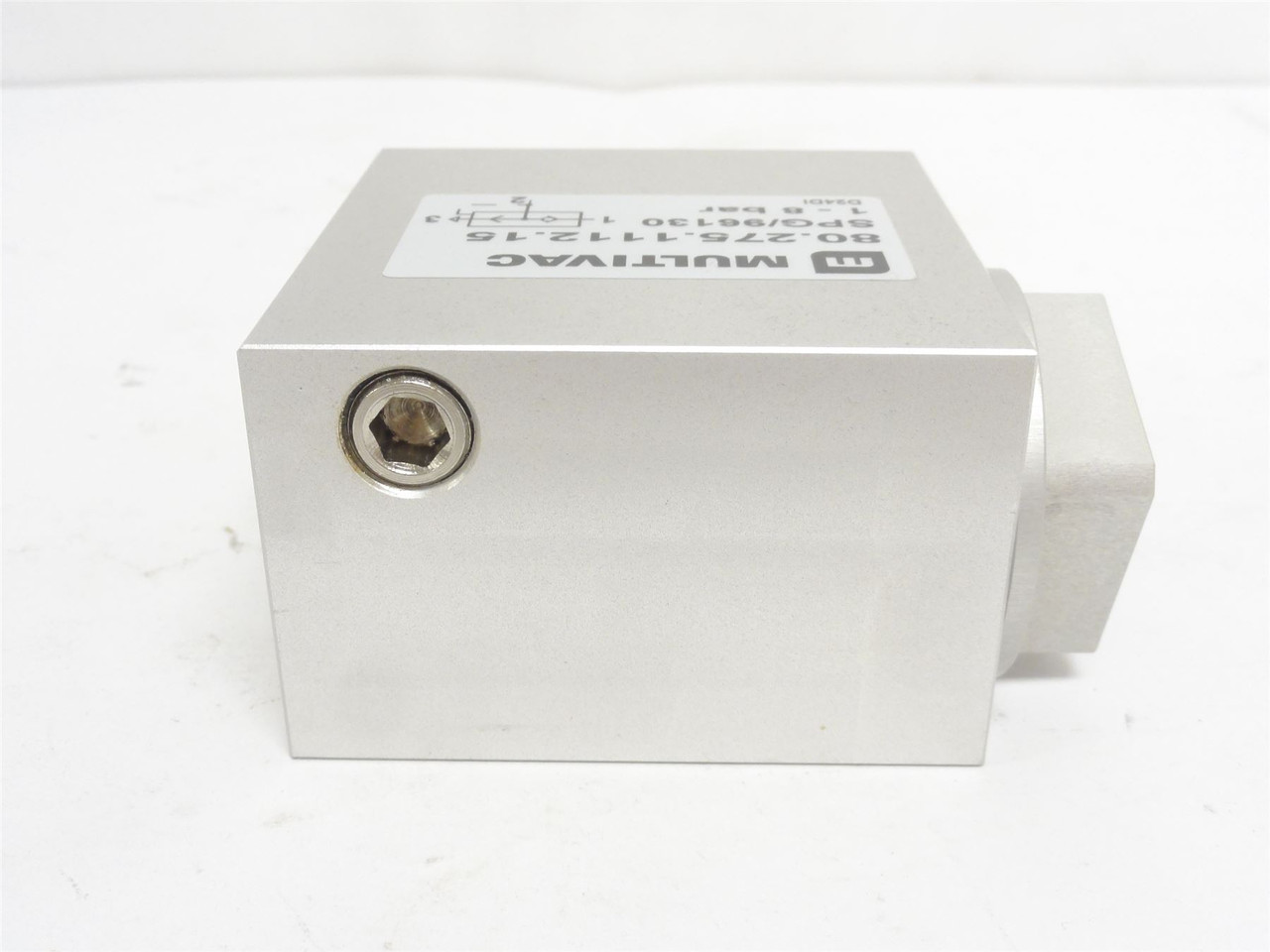 Multivac 80.275.1112.15; Quick Exhaust Valve SPG/96130; 8BAR
