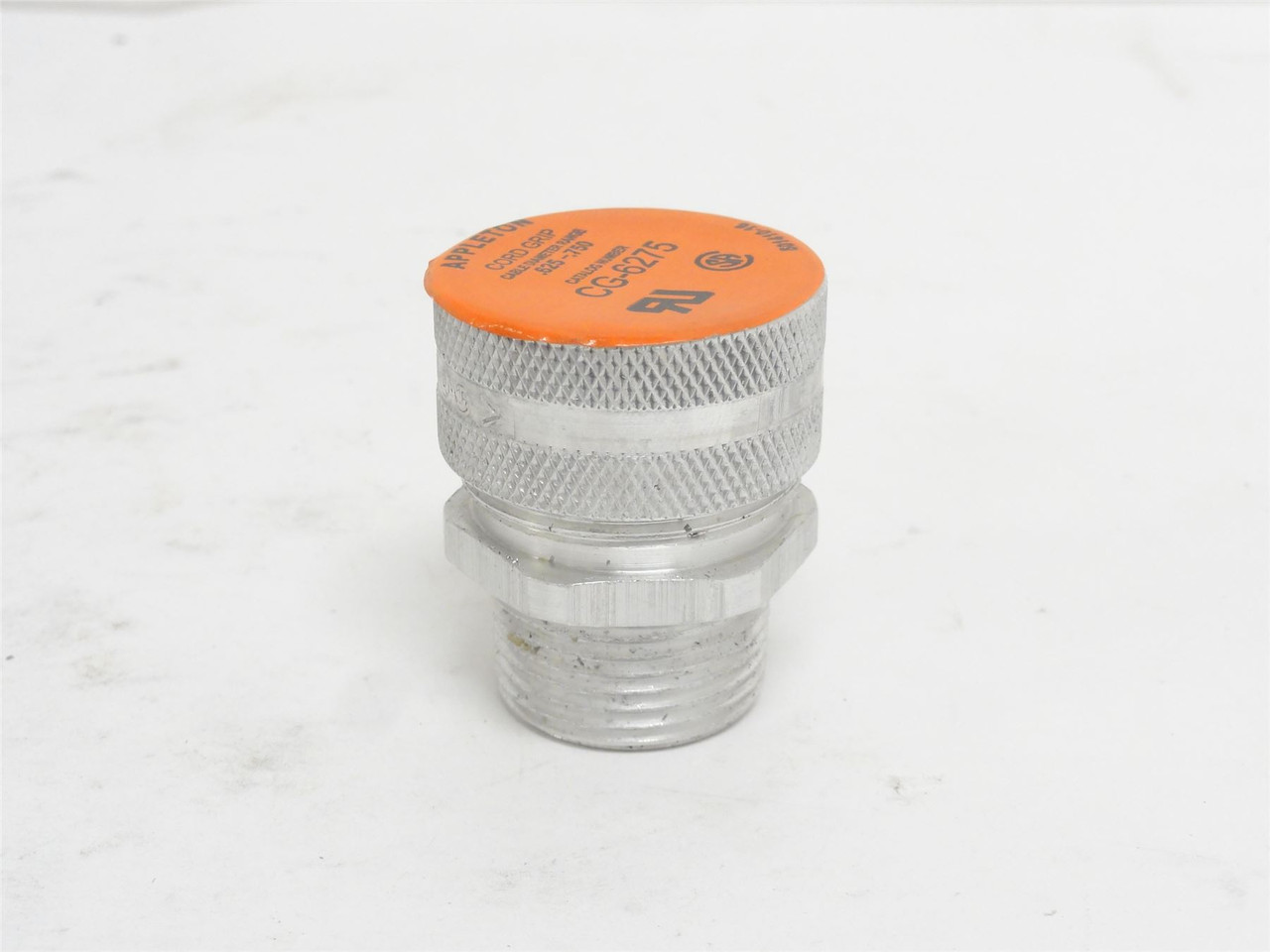 Appleton CG-6275; Aluminum Straight Cord Connector; Size: 3/4"